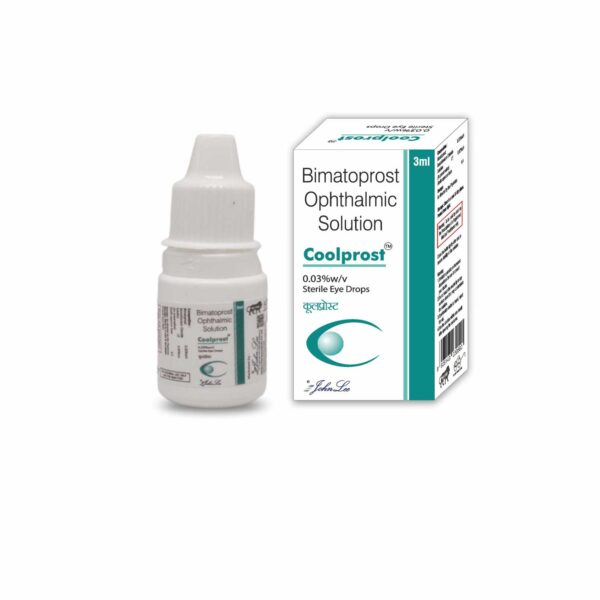Coolprost generic bimatoprost 0.03% eye drops