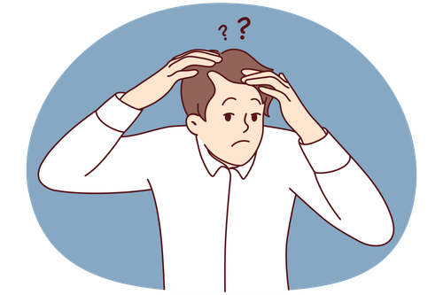 Hair loss treatment icon