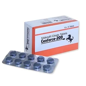 Cenforce 200 mg sildenafil citrate tablets with blister strip