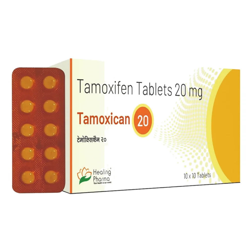 Tamoxican 20 – Tamoxifen 20 mg Tablets Tamoxican 20 tamoxifen 20 mg tablets, box and blister strip